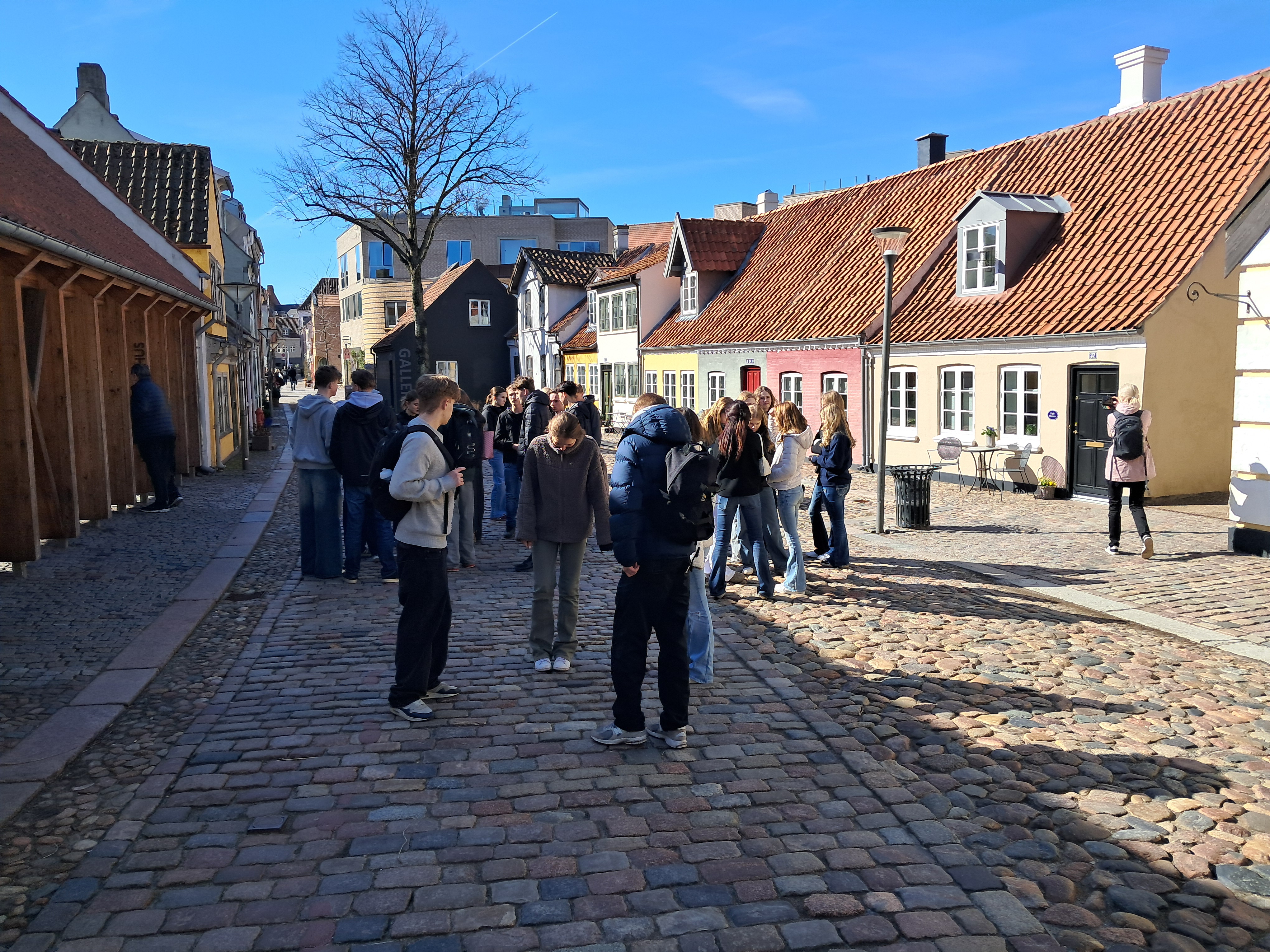 Elever på tur til HC Andersens Odense